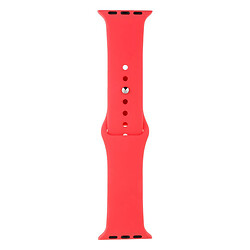 Ремінець Apple Watch 38 / Watch 40, Silicone WatchBand, Rose Red, Червоний