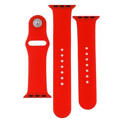 Ремешок Apple Watch 38 / Watch 40, Silicone WatchBand, Красный