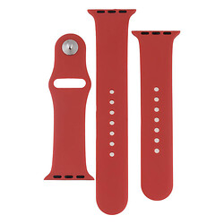 Ремешок Apple Watch 38 / Watch 40, Silicone WatchBand, Camelia, Красный