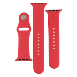 Ремінець Apple Watch 42 / Watch 44, Silicone WatchBand, Rose Red, Червоний