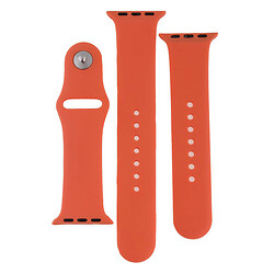 Ремешок Apple Watch 38 / Watch 40, Silicone WatchBand, Papaya, Оранжевый