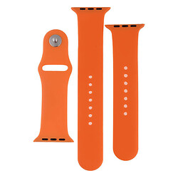 Ремінець Apple Watch 42 / Watch 44, Silicone WatchBand, Apricot, Помаранчевий