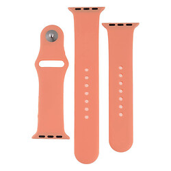 Ремешок Apple Watch 38 / Watch 40, Silicone WatchBand, Flamingo, Розовый