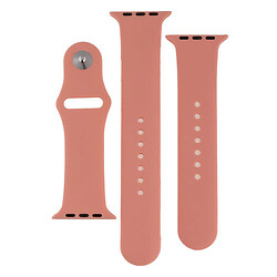 Ремешок Apple Watch 42 / Watch 44, Silicone WatchBand, Flamingo, Розовый