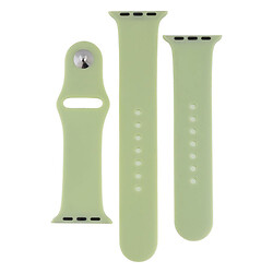 Ремінець Apple Watch 38 / Watch 40, Silicone WatchBand, Avocado Green, Салатовий