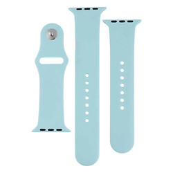 Ремешок Apple Watch 42 / Watch 44, Silicone WatchBand, Marine Green, Салатовый