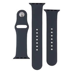 Ремешок Apple Watch 38 / Watch 40, Silicone WatchBand, Dark Grey, Серый