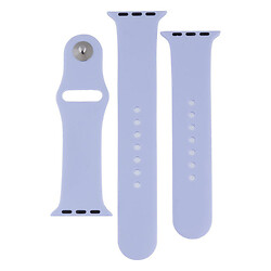 Ремінець Apple Watch 38 / Watch 40, Silicone WatchBand, Purple, Фіолетовий