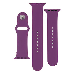 Ремешок Apple Watch 42 / Watch 44, Silicone WatchBand, Grape, Фиолетовый