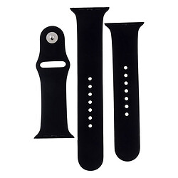 Ремешок Apple Watch 42 / Watch 44, Silicone WatchBand, Черный