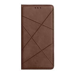 Чехол (книжка) Samsung A037 Galaxy A03s, Business Leather, Коричневый