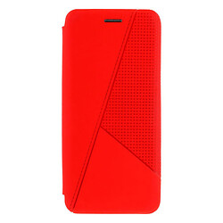 Чехол (книжка) Xiaomi Poco F3 / Redmi K40, Twist, Красный