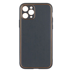 Чохол (накладка) Apple iPhone 11 Pro, Leather Case Gold, Сірий