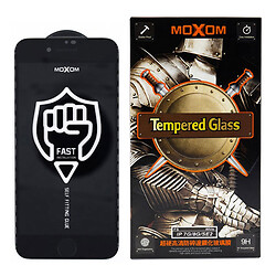 Защитное стекло Apple iPhone 12 Mini, MOXOM FS, 2.5D, Черный