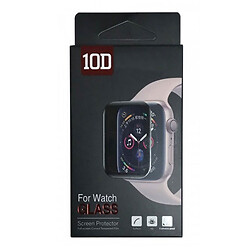 Захисне скло Apple Watch 44, 10D PET, 3D, Чорний