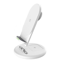 Беспроводное ЗУ WIWU Power Air 3 в 1 Wireless Charger, Белый