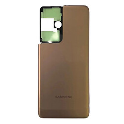 Задня кришка Samsung G998 Galaxy S21 Ultra, High quality, Бронзовий