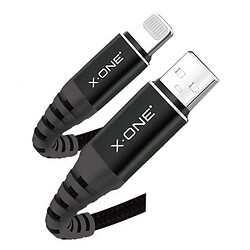 USB кабель X.One Zoom Features Apple iPhone 12 Mini / iPhone 12 Pro Max / iPhone 12 Pro / iPhone 12 / iPhone SE 2020 / iPad PRO 9.7 2018 / iPhone 11 Pro Max / iPhone 11 Pro / iPhone 11 / iPad Pro 11 2019 / iPad Pro 11 2018, Type-C, 1.0 м., Черный