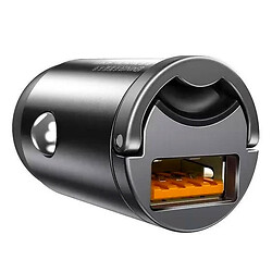 АЗУ Baseus VCHX-A0G Tiny Star Mini Quick Charge Car Charger USB Port, Серый