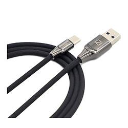 USB кабель iZi PM-11, Type-C, 1.0 м., Черный