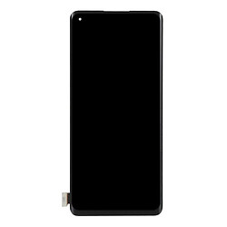 Дисплей (экран) OPPO Reno 6 Pro 5G, С сенсорным стеклом, Без рамки, Amoled, Черный