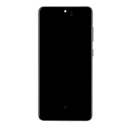Дисплей (экран) Samsung G990 Galaxy S21 FE 5G, Original (100%), С сенсорным стеклом, С рамкой, Серый