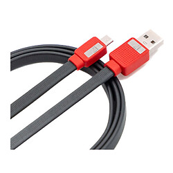 USB кабель iZi MD-11, MicroUSB, 1.0 м., Чорний