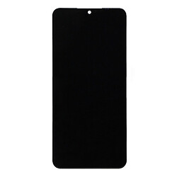 Дисплей (екран) LG K51, З сенсорним склом, Чорний