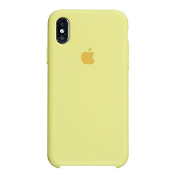 Чохол (накладка) Apple iPhone X / iPhone XS, Original Soft Case, Flash, Жовтий