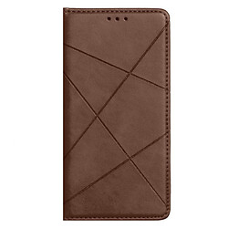 Чехол (книжка) OPPO Realme 5 / Realme 6i / Realme C3, Business Leather, коричневый