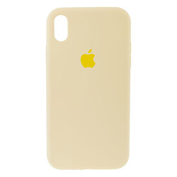 Чохол (накладка) Apple iPhone 12 Pro Max, Original Soft Case, Кремовий, Жовтий