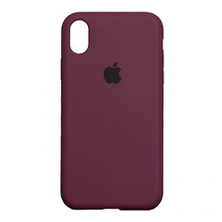 Чохол (накладка) Apple iPhone 11, Original Soft Case, Maroon, Бордовий