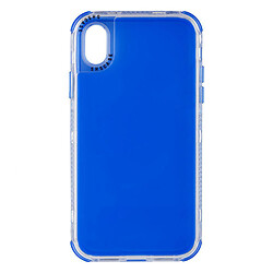 Чохол (накладка) Apple iPhone XR, Neon Color, синій