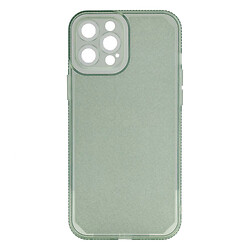 Чохол (накладка) Apple iPhone 13 Pro Max, Frame Clear Shine, зелений