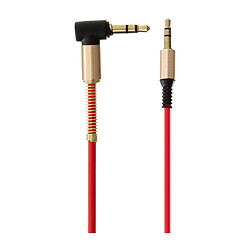 AUX кабель Line SP-255, 3.5 мм., Красный