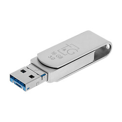 USB Flash T&G Metal 007 3 в 1, серебряный, 16 Гб.