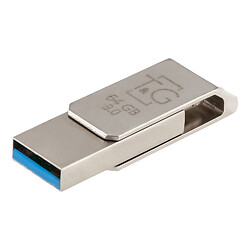 USB Flash T&G Metal 008 2 в 1, 64 Гб., Серебряный