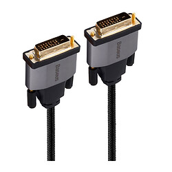 USB кабель Baseus CAKSX-Q-0G, DVI, 1.2 м., Чорний