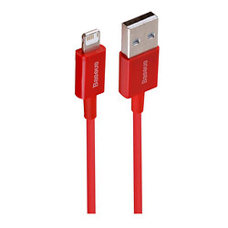 USB кабель Baseus CALYS-C09 Apple iPhone SE 2022 / iPhone 14 Pro Max / iPhone 14 Plus / iPhone 14 Pro / iPhone 14 / iPhone 13 Pro / iPhone 13 Mini / iPhone 13 / iPhone 13 Pro Max / iPhone 12 Mini / iPhone 12 Pro Max, Lightning, 2.0 м., Красный