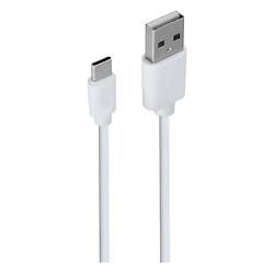 USB кабель Borofone BX55 Harmony Silicone, Type-C, белый