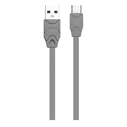 USB кабель Celebrat CB-02t, Type-C, Сірий