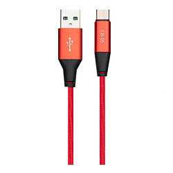 USB кабель Celebrat CB-05, Type-C, червоний