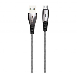 USB кабель Celebrat CB-12m, microUSB, черный
