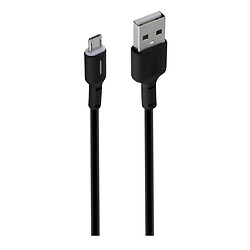 USB кабель XO NB112, MicroUSB, Чорний