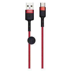 USB кабель XO NB117, MicroUSB, Красный