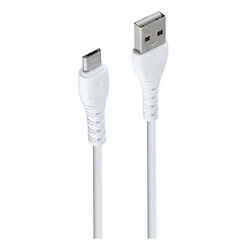 USB кабель XO NB-Q165, MicroUSB, Білий
