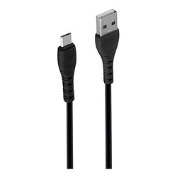 USB кабель XO NB-Q165, microUSB, черный
