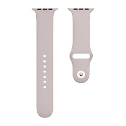 Ремешок Apple Watch 42 / Watch 44, Silicone WatchBand, Бежевый