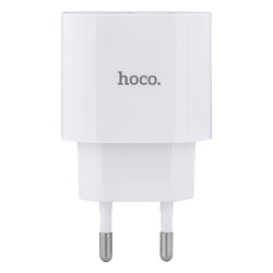 МЗП Hoco C95A Lineal PD+QC3.0 Apple iPhone 15 Plus / iPhone 15 Pro Max / iPhone 15 / iPhone 15 Pro / iPhone SE 2022 / iPhone 14 Pro Max / iPhone 14 Plus / iPhone 14 Pro / iPhone 14 / iPhone 13 Pro / iPhone 13 Mini / iPhone 13, Lightning, З кабелем, Білий