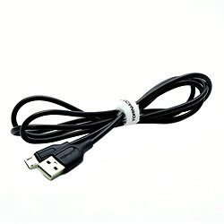USB кабель TORNADO C1L, MicroUSB, 1.2 м., Чорний
